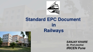 Standard EPC Document  in   Railways