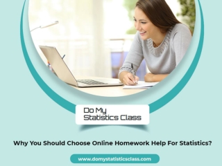 Why You Should Choose Online Homework Help For Statistics?