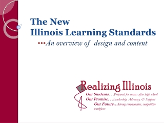 The New  Illinois Learning Standards