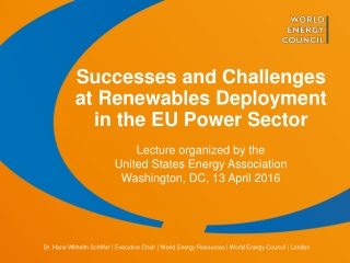 Successes and Challenges  at Renewables Deployment in the EU Power Sector