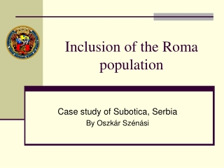 Inclusion of the Roma population
