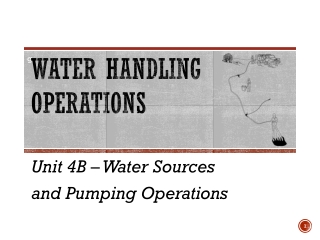 Water Handling Operations