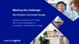 Meeting the challenge:  Electrification and Climate Change