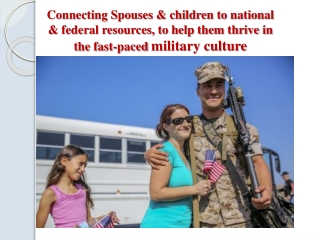 Military families face unique challenges