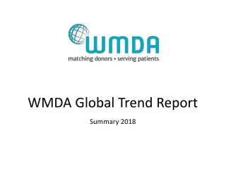 WMDA Global Trend Report