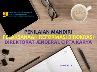 KEMENTERIAN  PEKERJAAN UMUM  DAN PERUMAHAN RAKYAT DIREKTORAT JENDERAL CIPTA KARYA