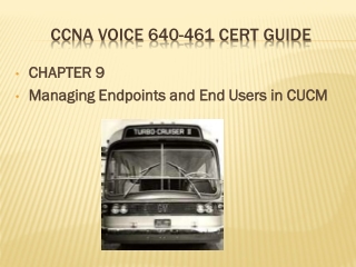 CCNA Voice 640-461 Cert Guide