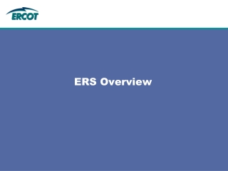 ERS Overview
