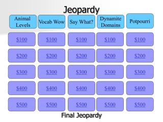 Jeopardy