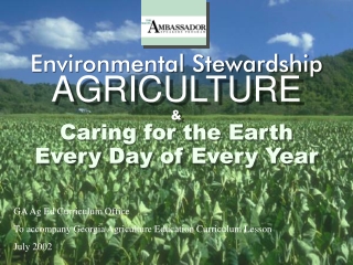 Environmental Stewardship