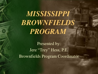 MISSISSIPPI  BROWNFIELDS  PROGRAM