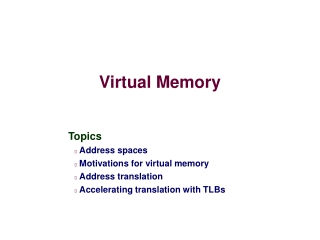 Virtual Memory