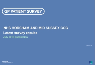 NHS HORSHAM AND MID SUSSEX CCG