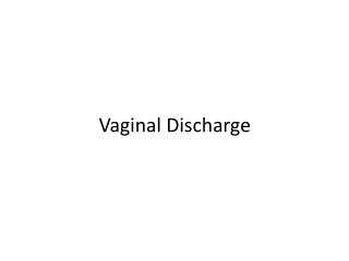 Vaginal Discharge