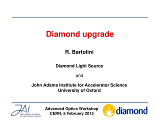 Diamond upgrade
