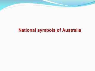 National symbols of Australia