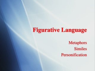 Figurative Language