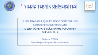 YILDIZ TEKNİK ÜNİVERSİTESİ