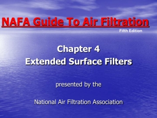 NAFA Guide To Air Filtration