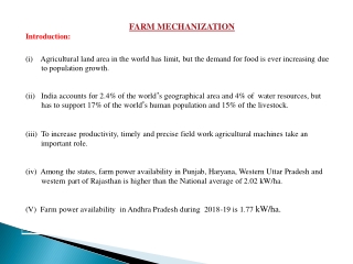 Subsidy Pattern :