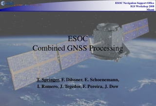 ESOC  Combined GNSS Processing