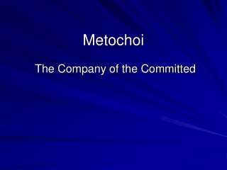 Metochoi