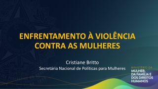 Enfrentamento à Violência contra as mulheres