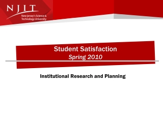 Student Satisfaction Spring 2010