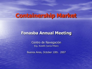 Containership Market