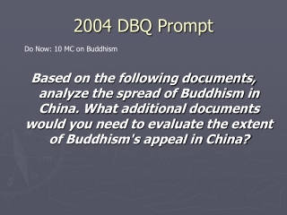 2004 DBQ Prompt