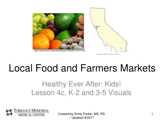 Local Food and Farmers Markets