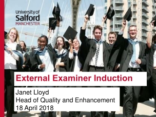 External Examiner Induction