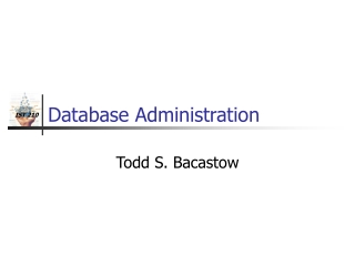 Database Administration