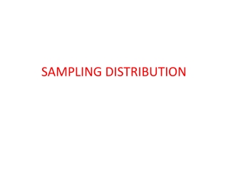 SAMPLING DISTRIBUTION