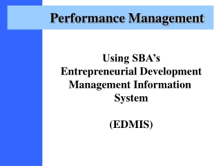 Performance Management