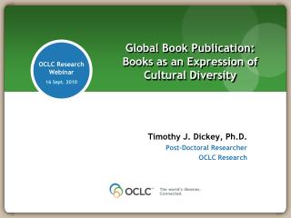 Global Book Publication: Books as an Expression of Cultural Diversity