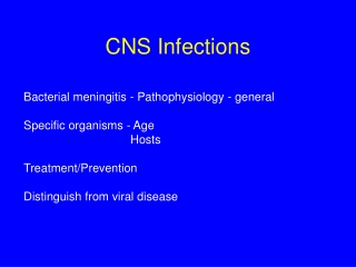 CNS Infections