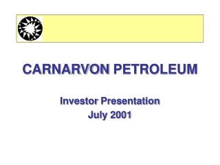 CARNARVON  PETROLEUM