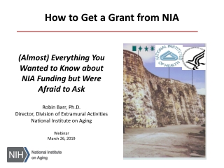 How to Get a Grant from NIA