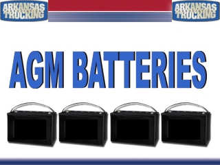 AGM BATTERIES