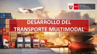 DESARROLLO DEL Transporte multimodal