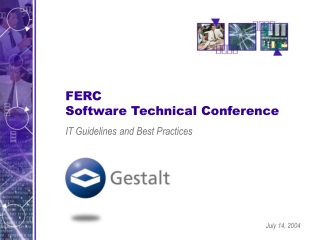 FERC Software Technical Conference