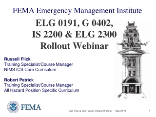 FEMA Emergency Management Institute