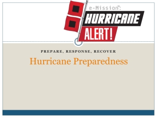 Hurricane Preparedness