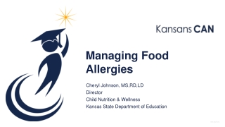 Managing Food Allergies