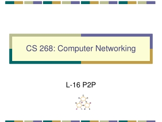 CS 268: Computer Networking