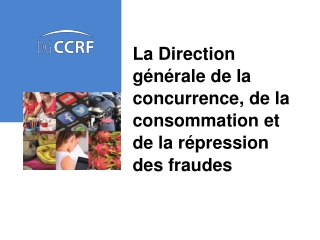 La Direction générale de la concurrence, de la consommation et de la répression des fraudes