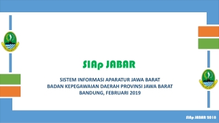 SIAp  JABAR 2018