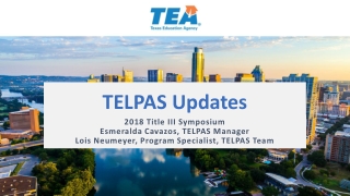 TELPAS Updates