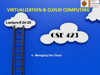 VIRTUALIZATION &amp; CLOUD COMPUTING